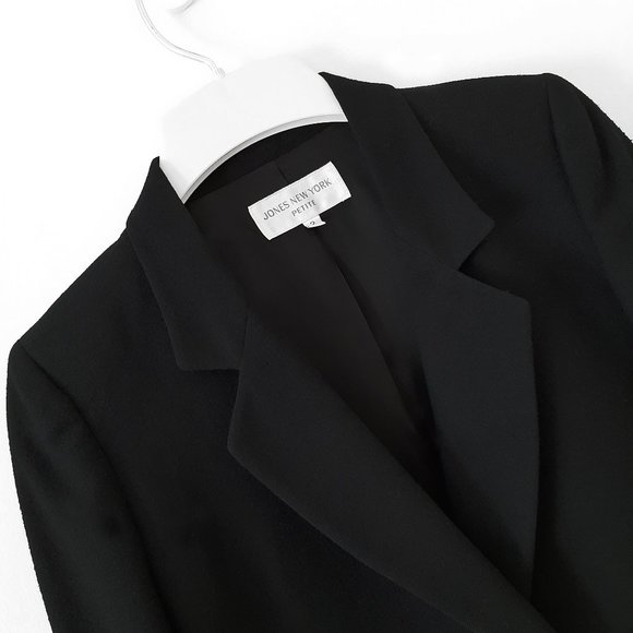 Jones New York Black Blazer and Skirt Set - Picture 3 of 14